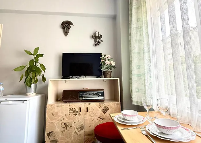 Merkez Deniz Yakini Muhtesem Mutfakli 아파트 안탈리아